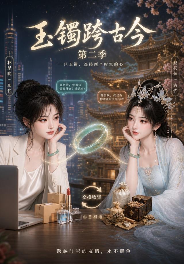 玉鐲跨古今第二季 短劇封面