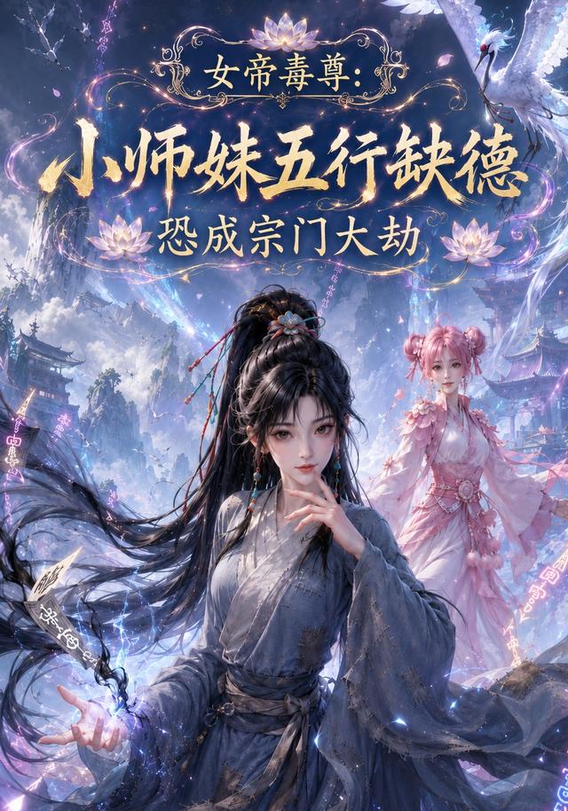 女帝毒尊：小師妹五行缺德恐成宗門大劫 短劇封面