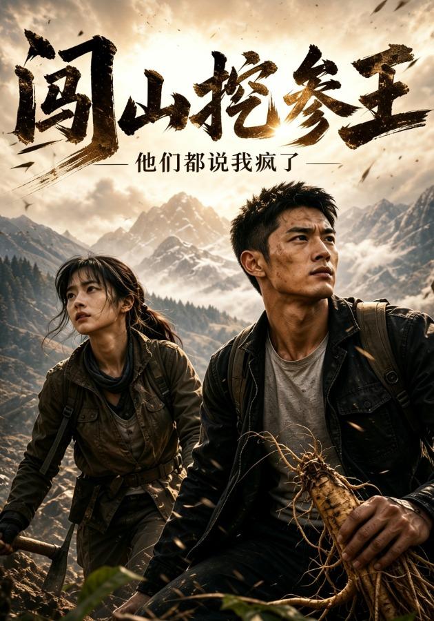闖山挖參王，他們都說我瘋了 短劇封面