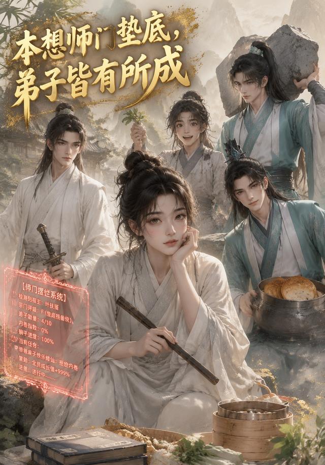 本想師門墊底，弟子皆有所成 短劇封面