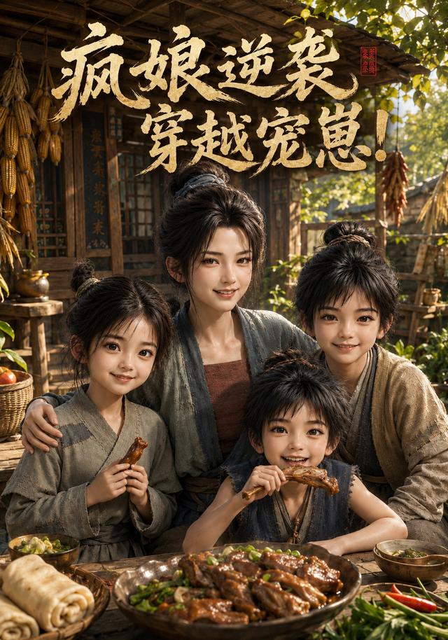 瘋娘改命,穿越寵崽 短劇封面