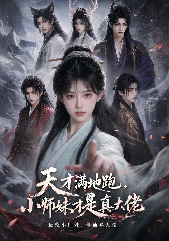 天才滿地跑，小師妹才是真大佬 短劇封面
