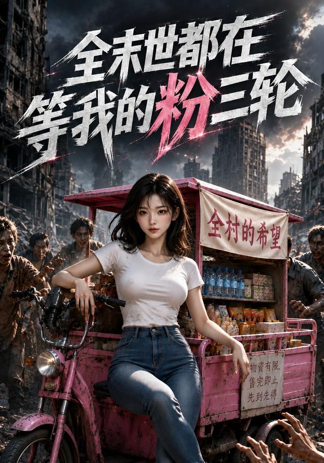 全末世都在等我的粉三輪 短劇封面