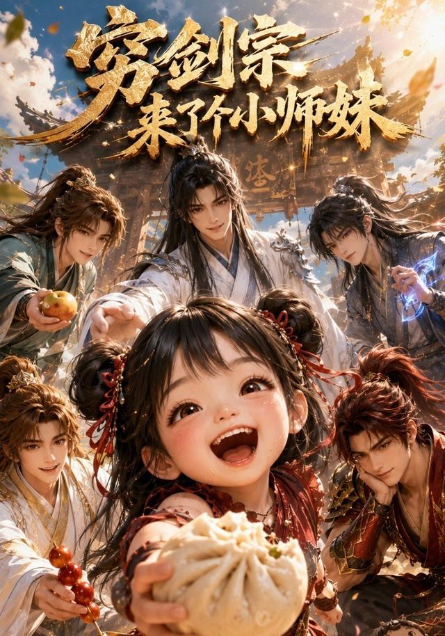 窮劍宗來了個小師妹 短劇封面