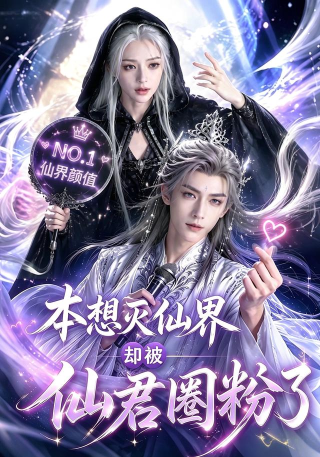 本想滅仙界卻被仙君圈粉了 短劇封面