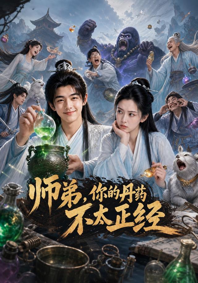 師弟，你的丹藥太不正經 短劇封面