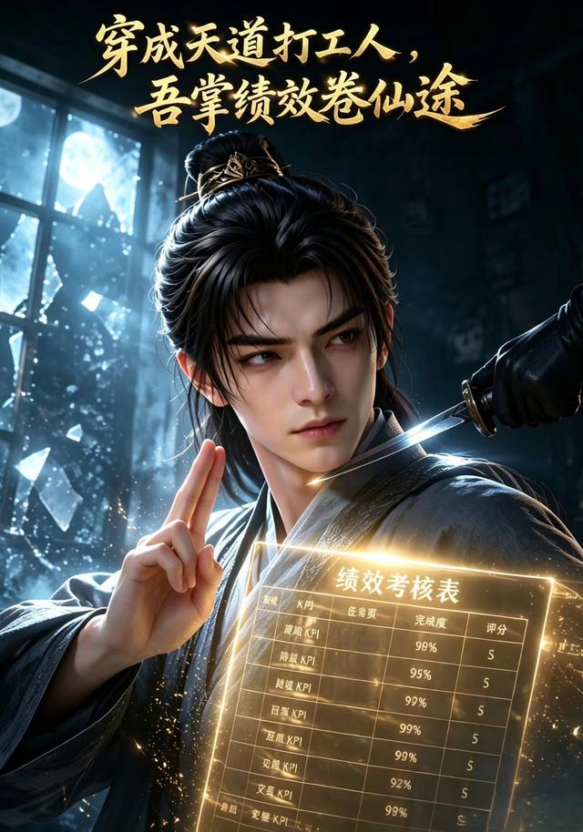 穿成天道打工人，吾拿績效捲仙途 短劇封面