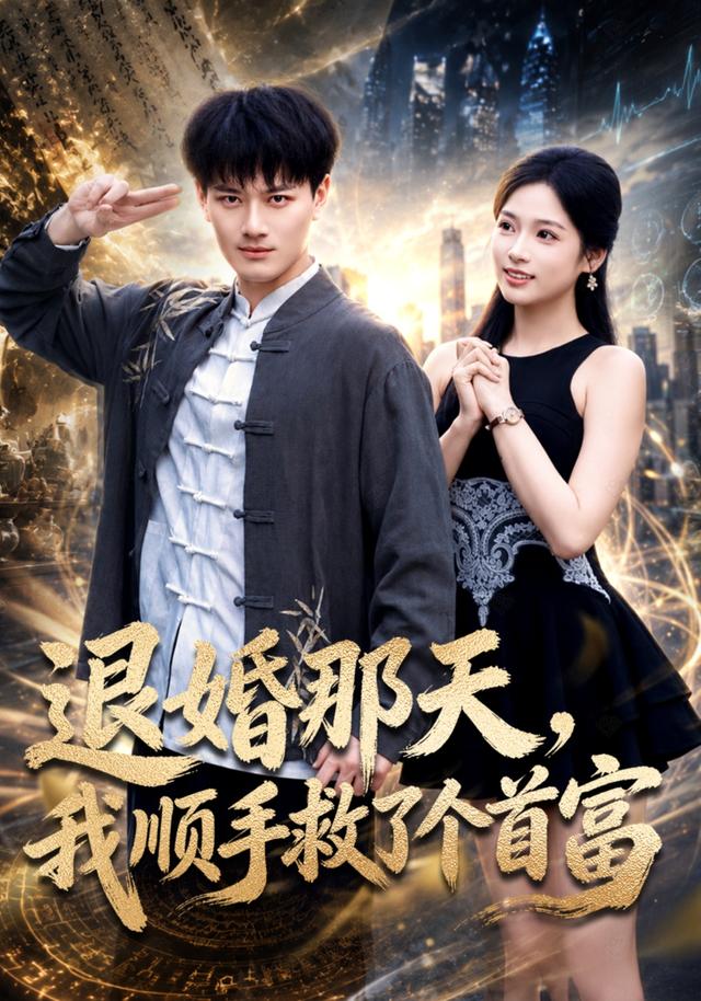 退婚那天，我順手救了個首富 短劇封面