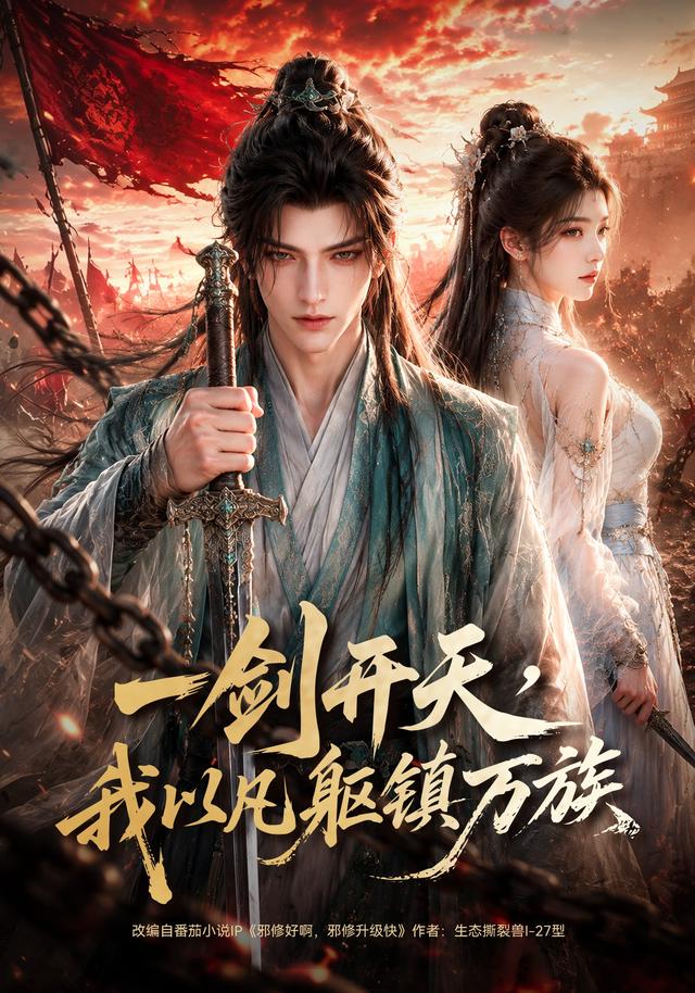 一劍開天，我以凡軀鎮萬族 短劇封面