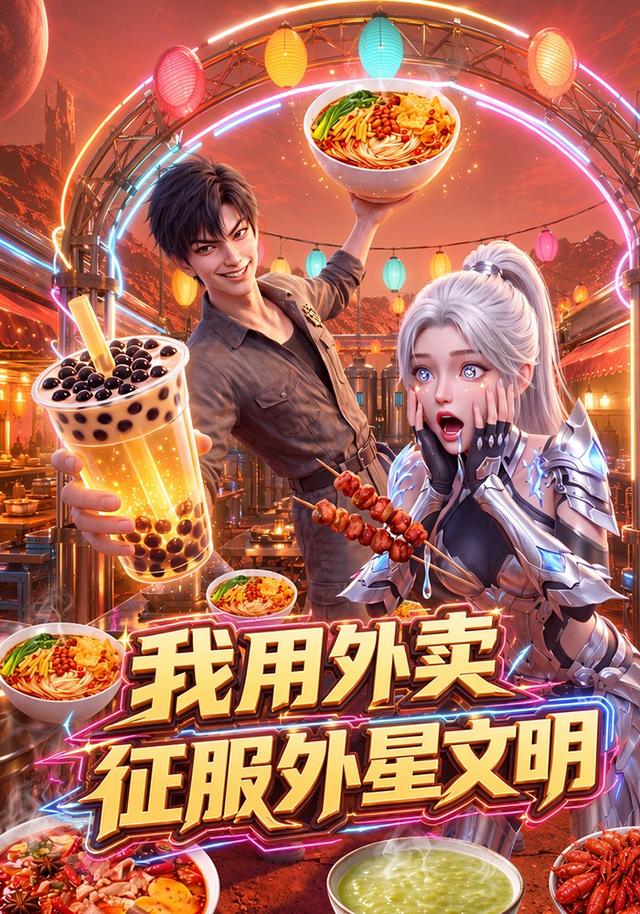 我用外賣征服外星文明 短劇封面