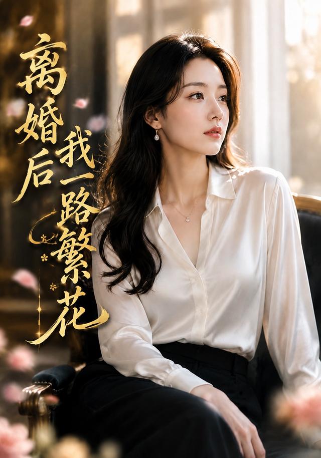 離婚後我一路繁花 短劇封面