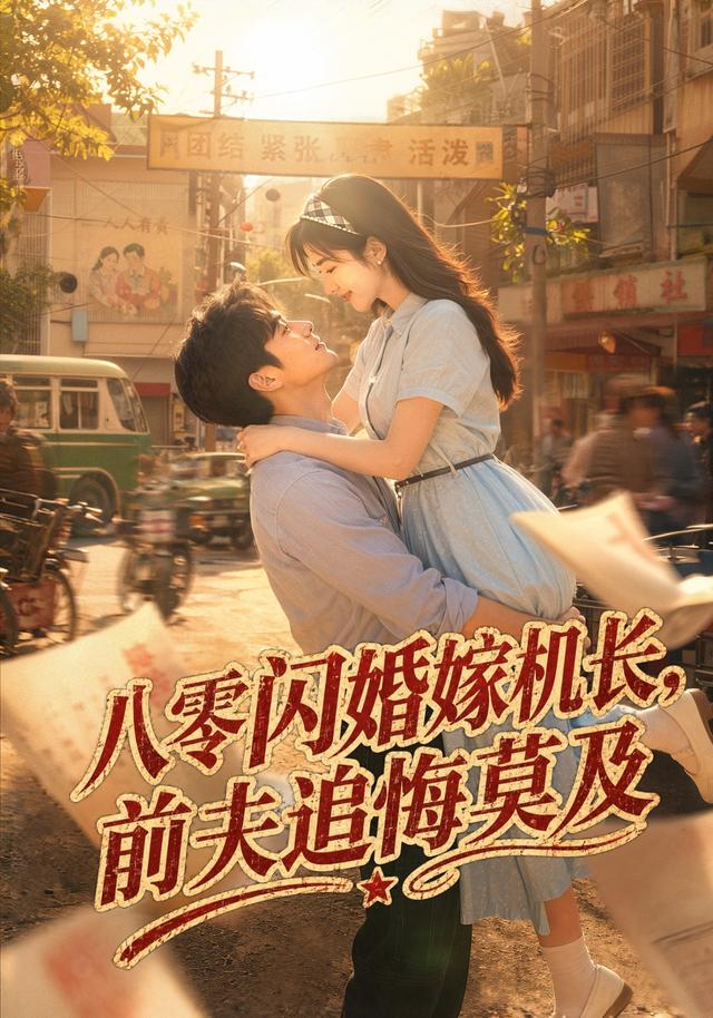 八零閃婚嫁機長，前夫追悔莫及 短劇封面