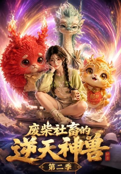 廢柴社畜的逆天神獸第二季 短劇封面