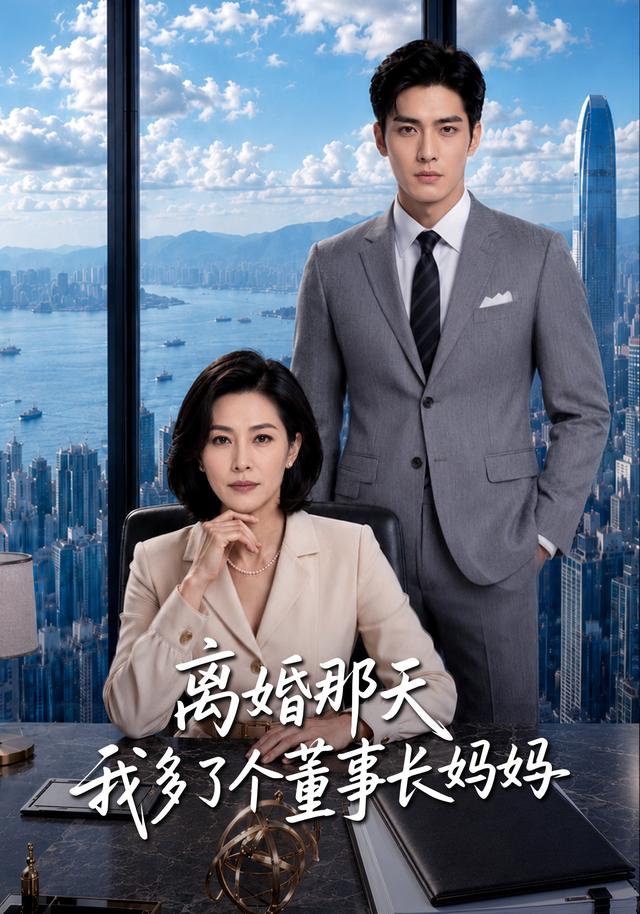 離婚那天我多了個董事長媽媽 短劇封面