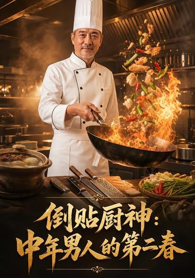 倒貼廚神：中年男人的第二春 短劇封面