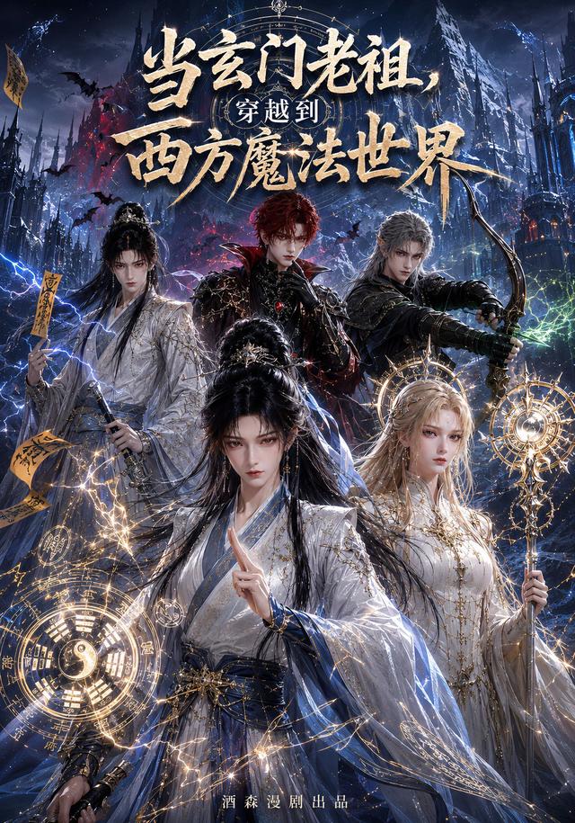 當玄門老祖，穿越到西方魔法世界 短劇封面