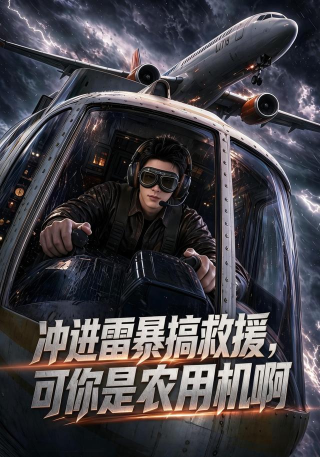 沖進雷暴搞救援，可你是農用機啊 短劇封面