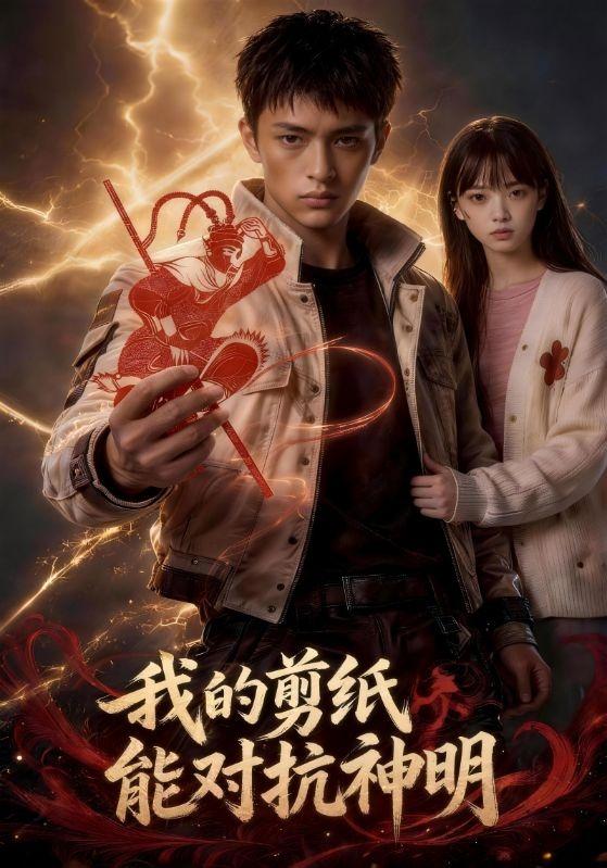 我的剪紙能對抗神明 短劇封面