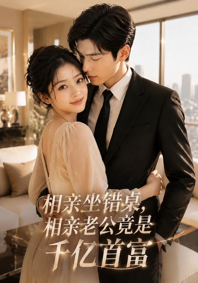 相親坐錯桌，相親老公竟是千億首富 短劇封面