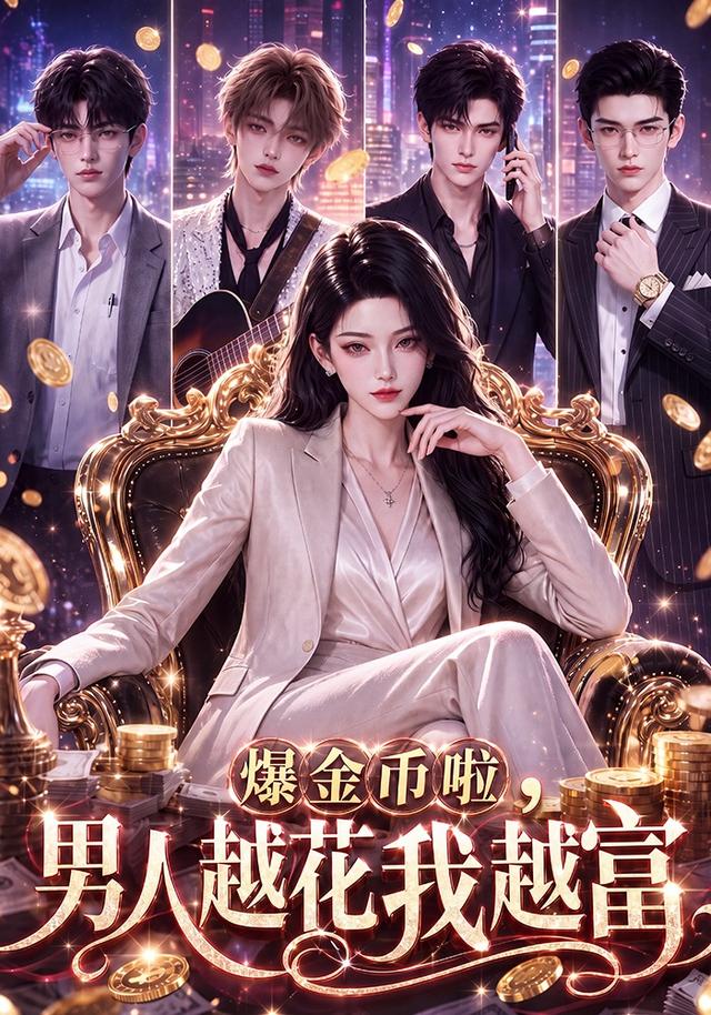 爆金幣啦，男人越花我越富 短劇封面