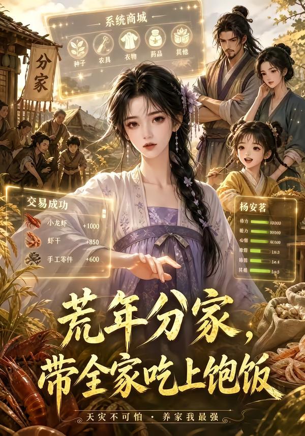 荒年分家，帶全家吃上飽飯 短劇封面