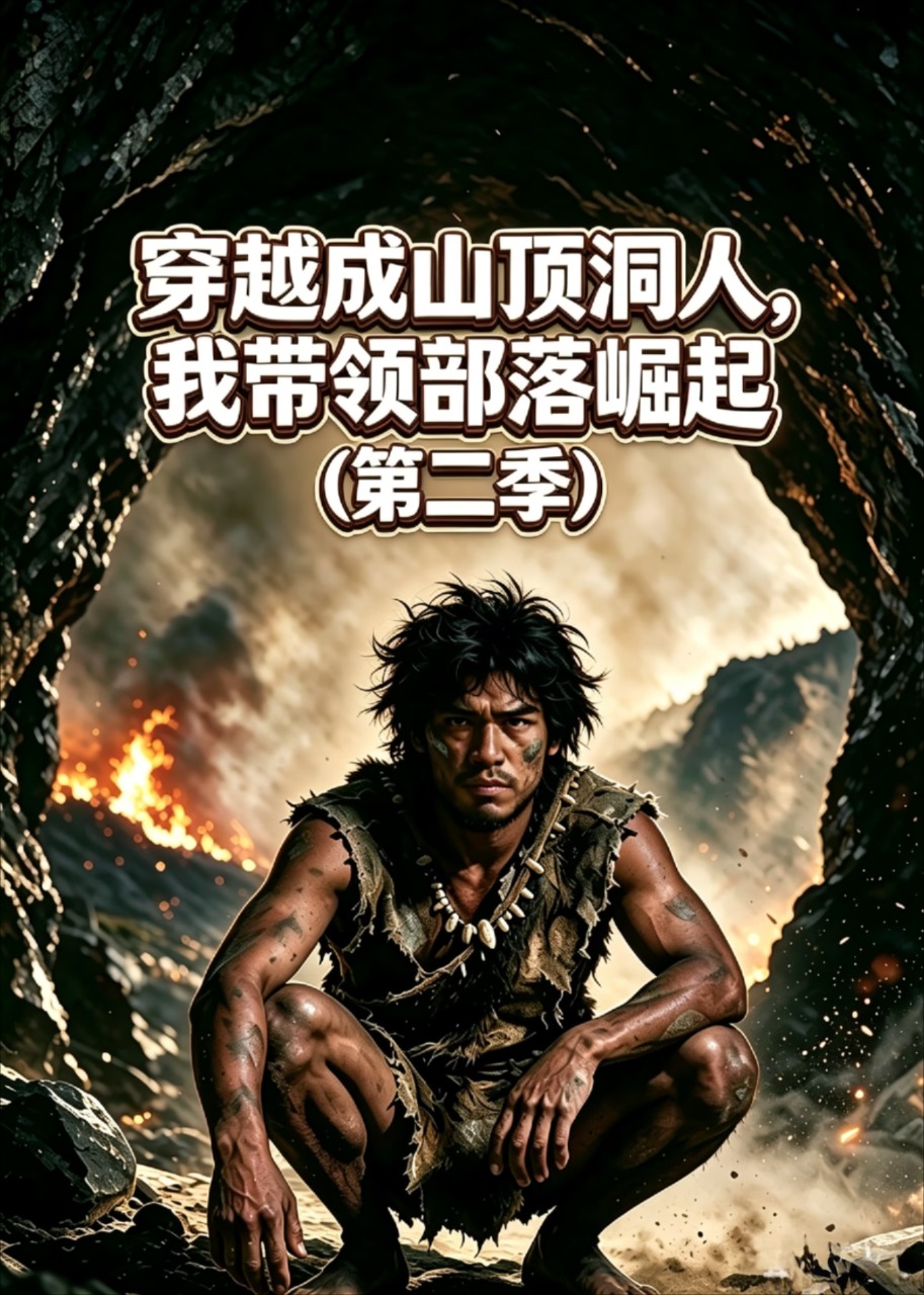 穿越成山頂洞人，帶領部落崛起第二季 短劇封面