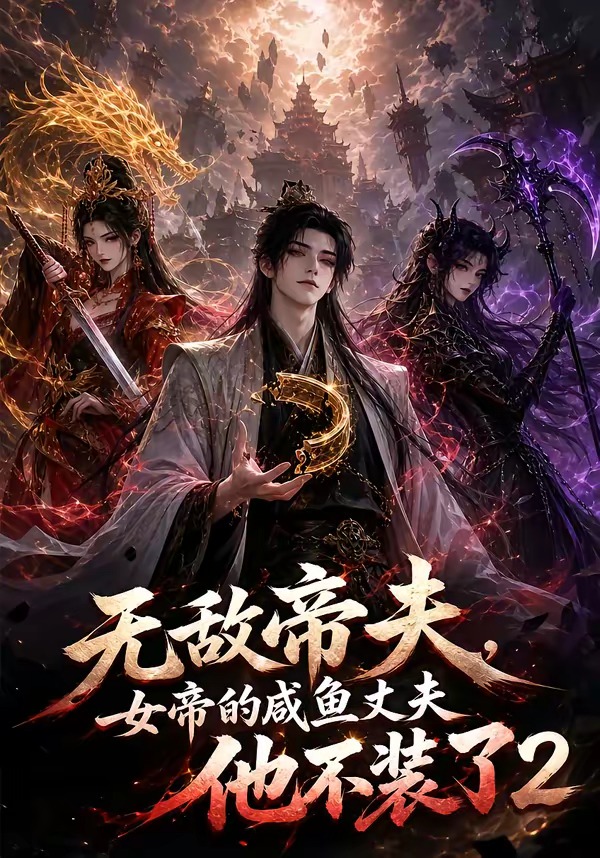 無敵帝夫，女帝的咸魚丈夫他不裝了2 短劇封面