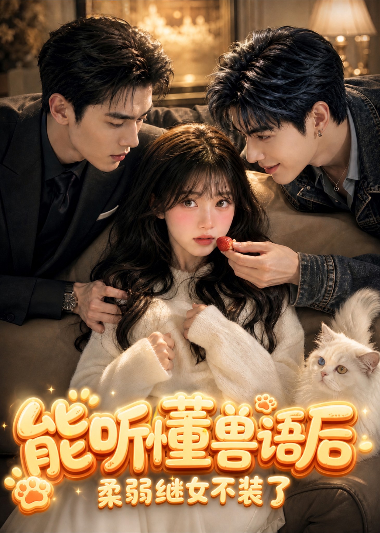 能聽懂獸語後，柔弱繼女不裝了 短劇封面