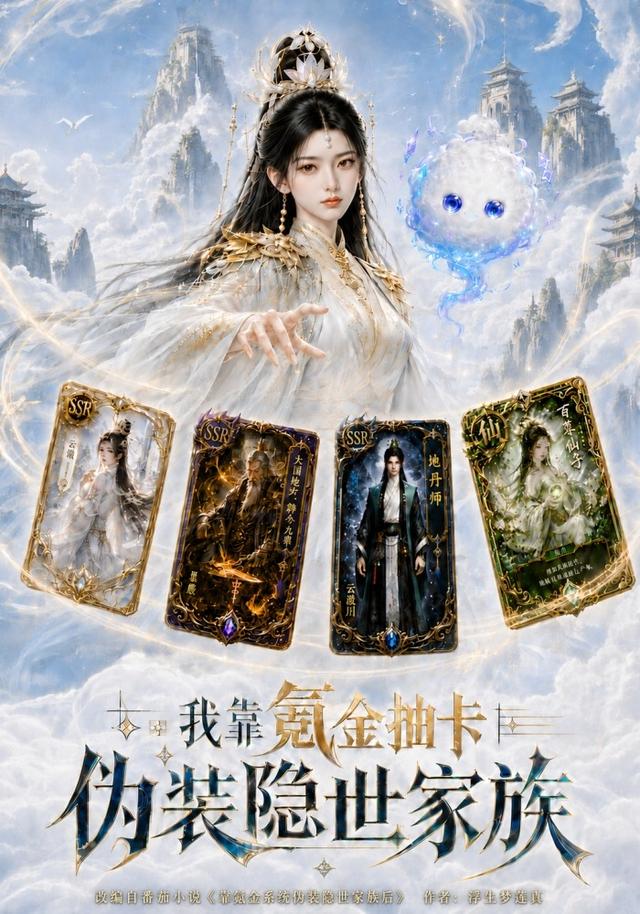 我靠氪金抽卡偽裝隱世家族 短劇封面
