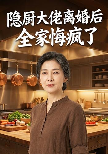 隱廚大佬離婚後全家悔瘋了 短劇封面