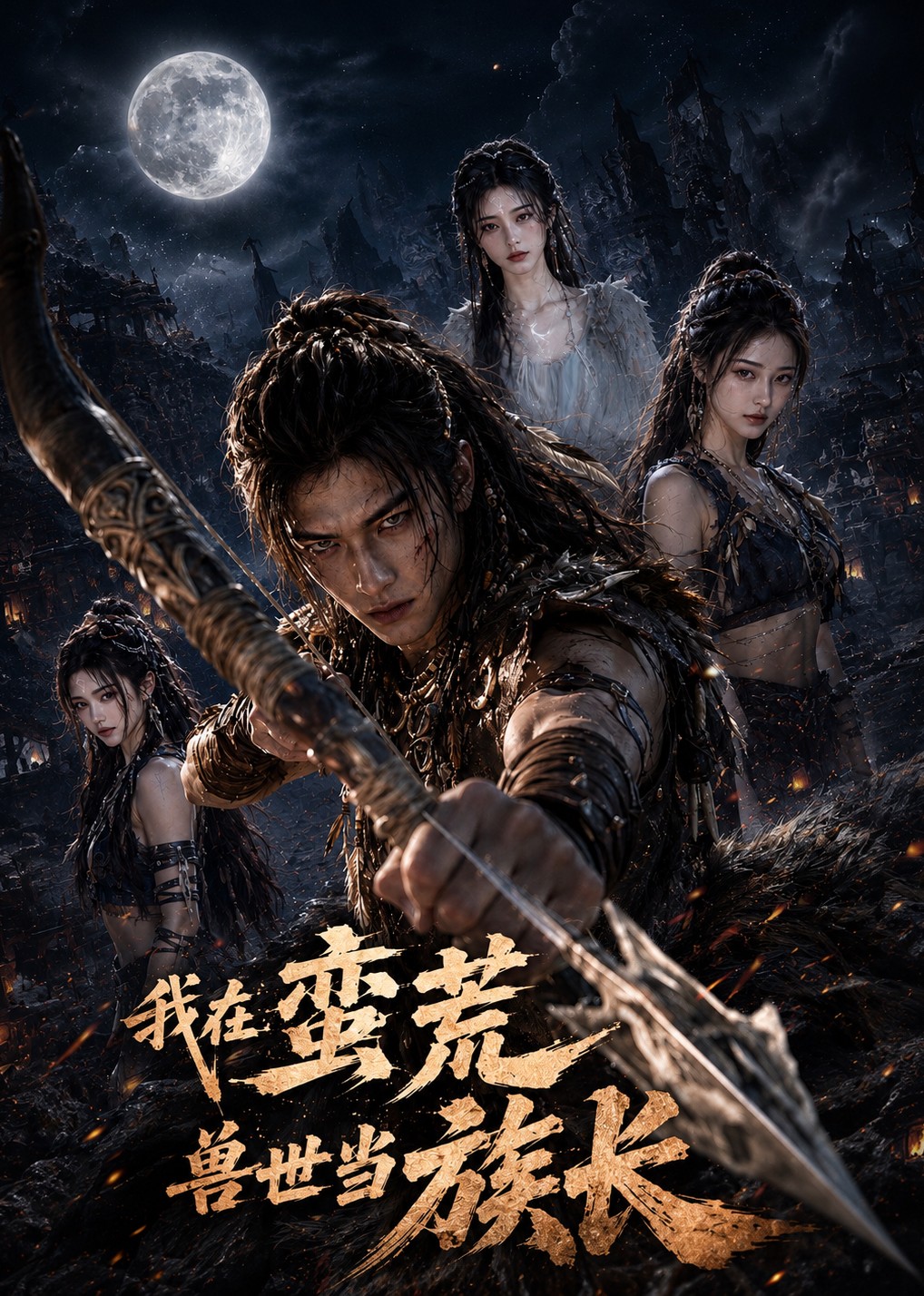 我在蠻荒獸世當族長 短劇封面