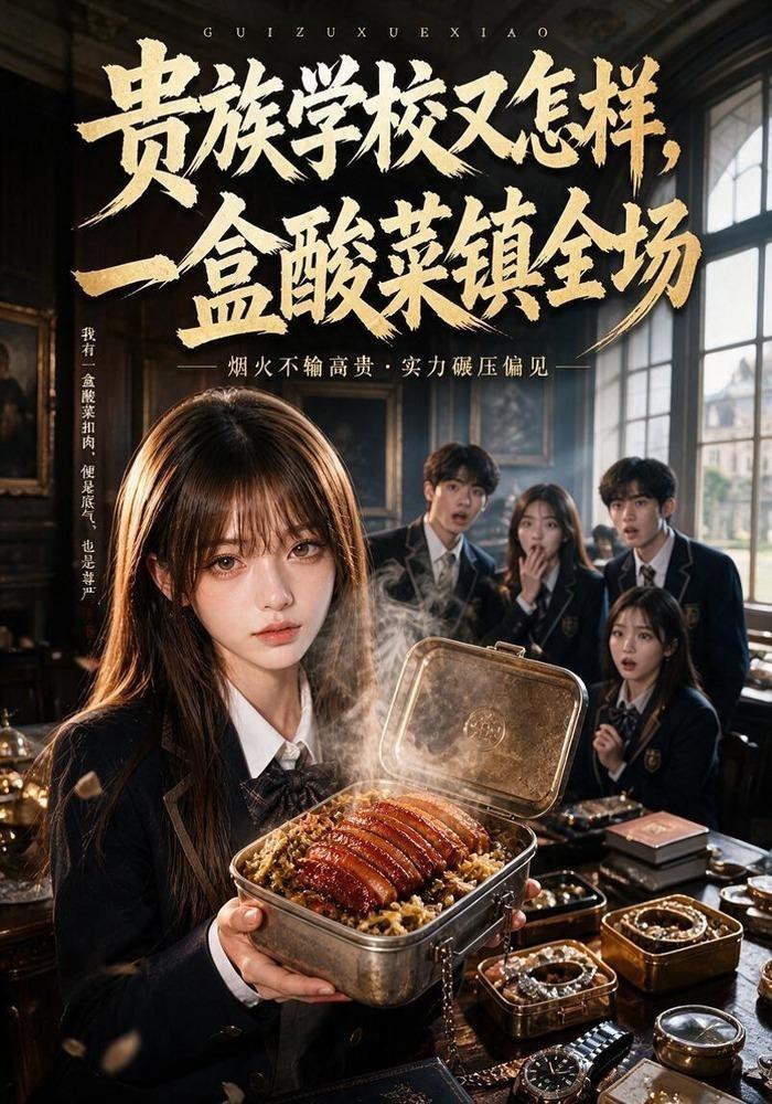 貴族學校又怎樣，一盒酸菜鎮全場 短劇封面