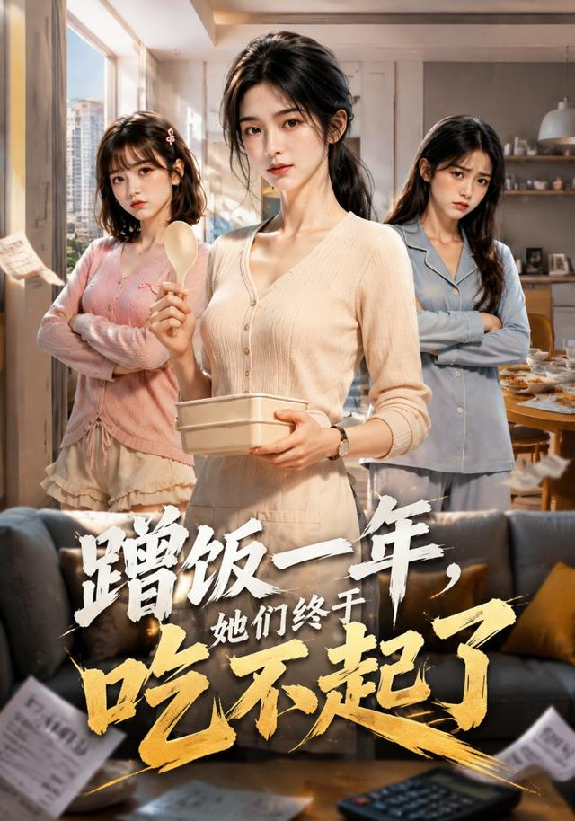 蹭飯一年，她們終於吃不起了 短劇封面