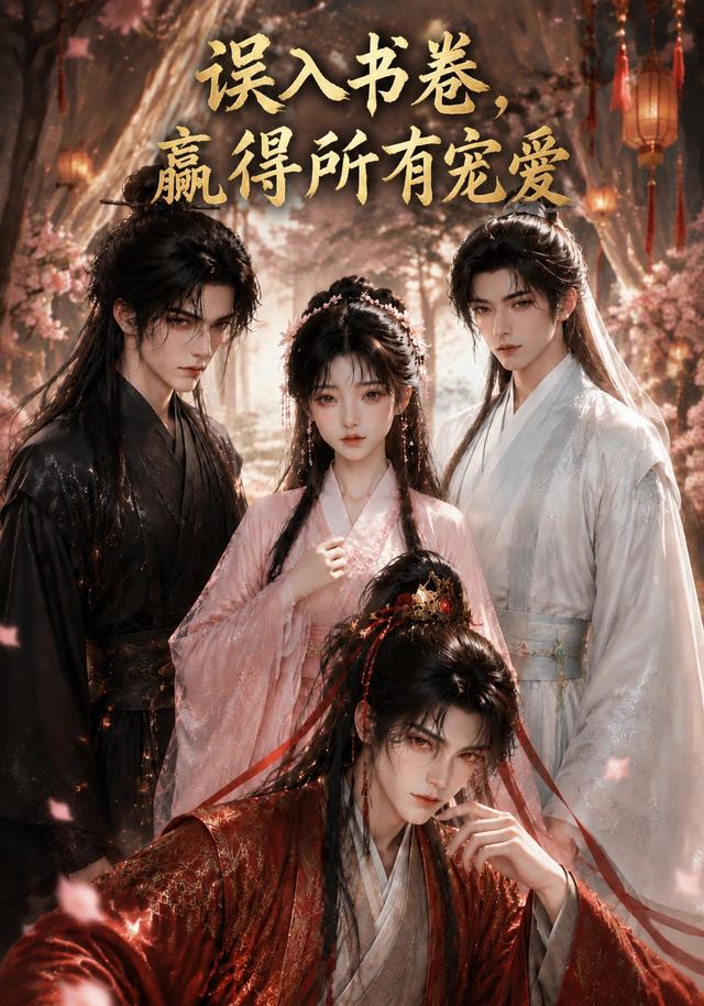 誤入書捲，贏得所有寵愛 短劇封面