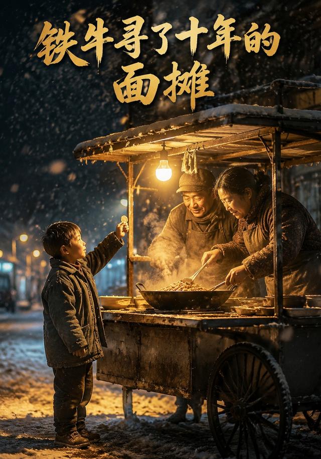 鐵牛尋了十年的面攤 短劇封面