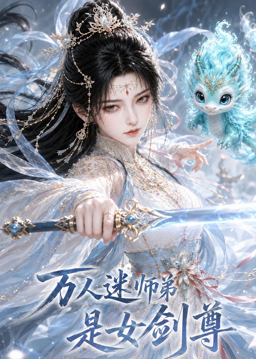 萬人迷師弟是女劍尊 短劇封面