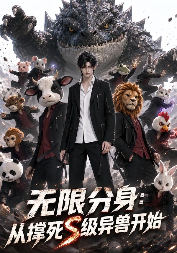 無限分身：從撐死S級異獸開始 短劇封面
