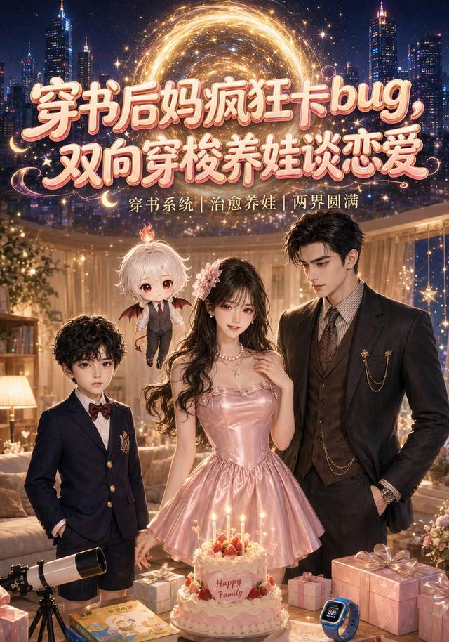 穿書後媽瘋狂卡bug，雙向穿梭養娃談戀愛 短劇封面