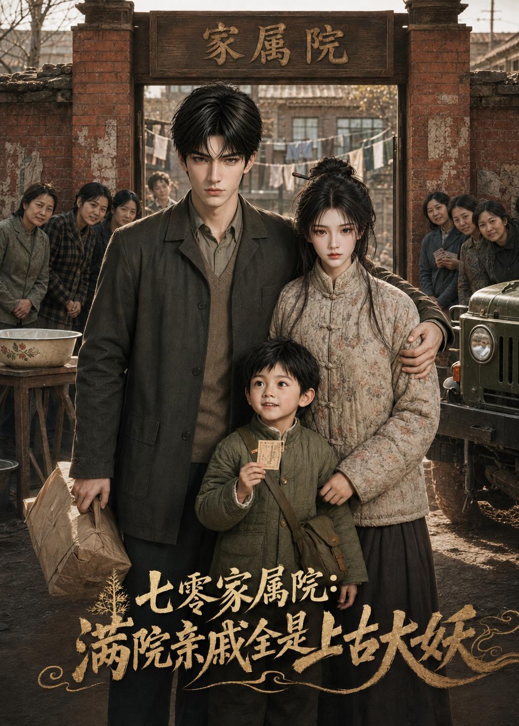 七零家屬院：滿院親戚全是上古大妖 短劇封面