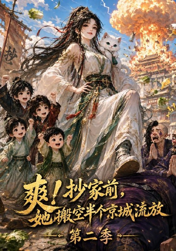 爽!抄家前，她搬空半個京城流放第二季 短劇封面