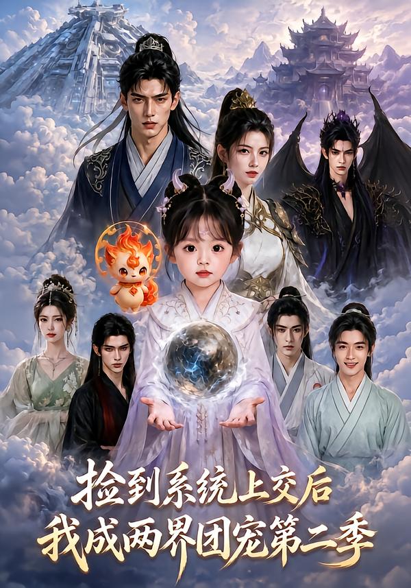 撿到系統上交後我成兩界團寵第二季 短劇封面