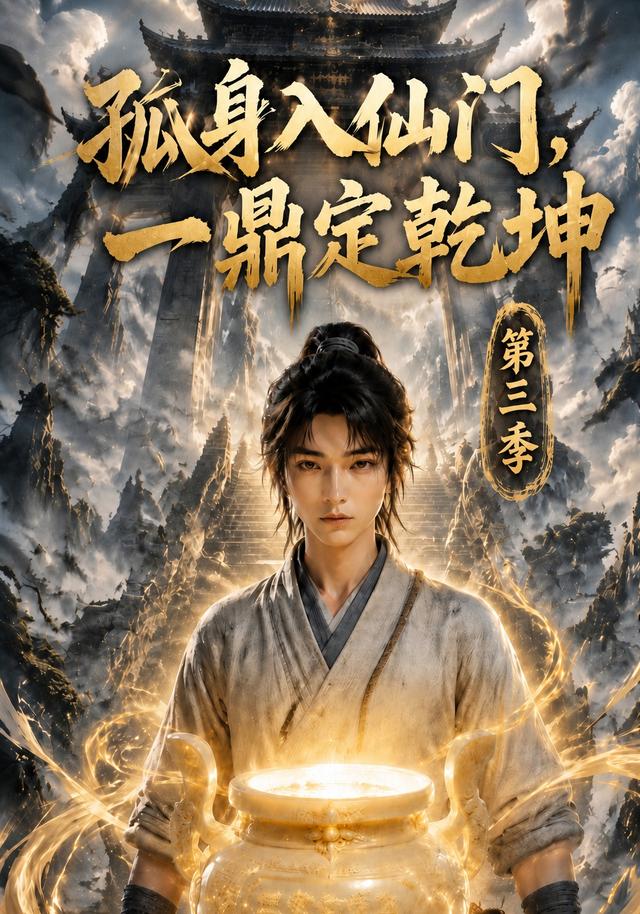 孤身入仙門，一鼎定乾坤第三季 短劇封面