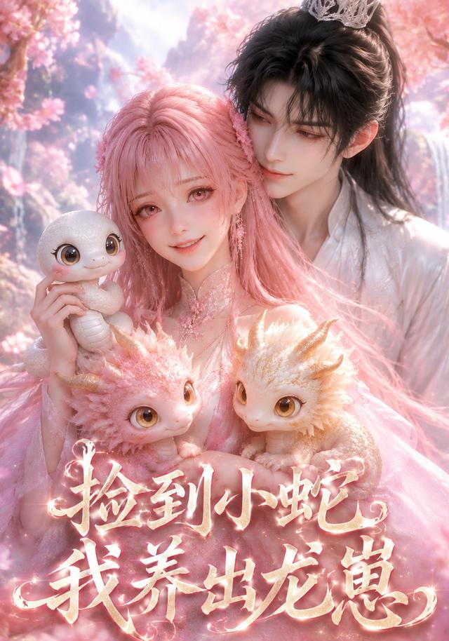 撿到小蛇，我養出龍崽 短劇封面