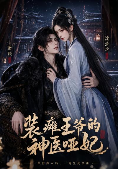 裝癱王爺的神醫啞妃 短劇封面