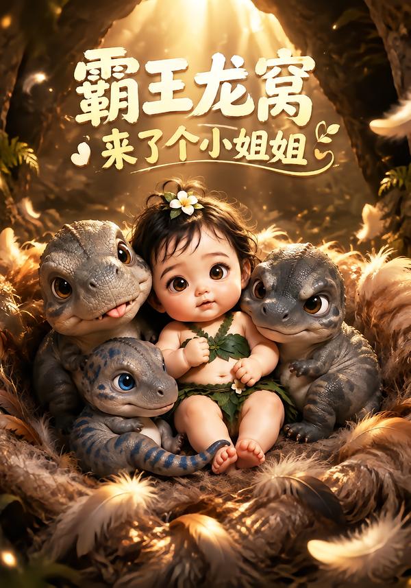 霸王龍窩來了個小姐姐 短劇封面