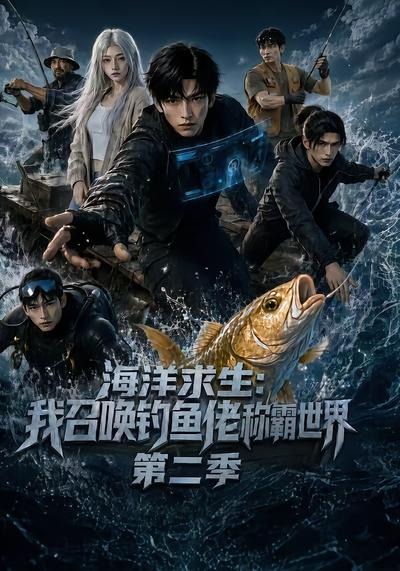 海洋求生:我召喚釣魚佬稱霸世界第二季 短劇封面