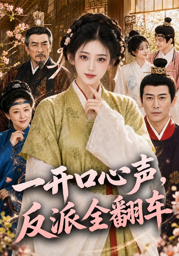 一開口心聲，反派全翻車 短劇封面