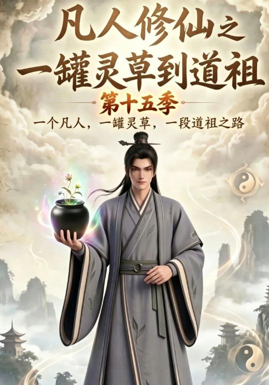 凡人修仙之一罐靈草到道祖第十五季 短劇封面