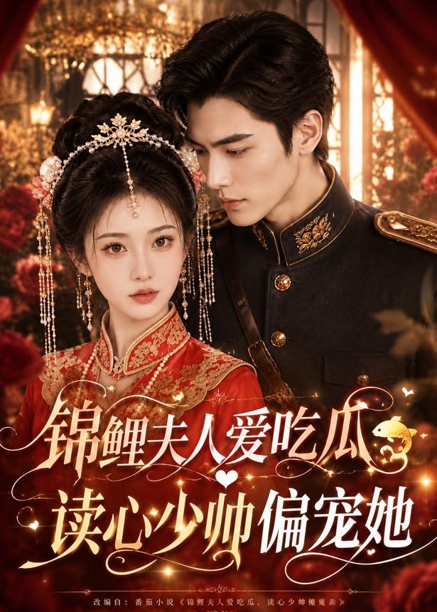 錦鯉夫人愛吃瓜，讀心少帥偏寵她 短劇封面