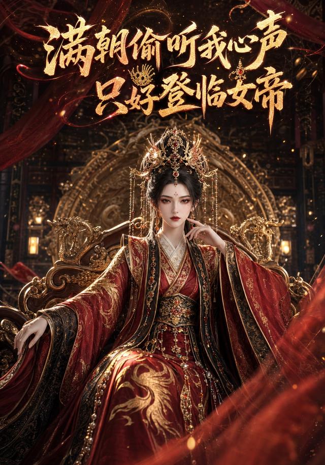 滿朝偷聽我心聲，只好登臨女帝 短劇封面